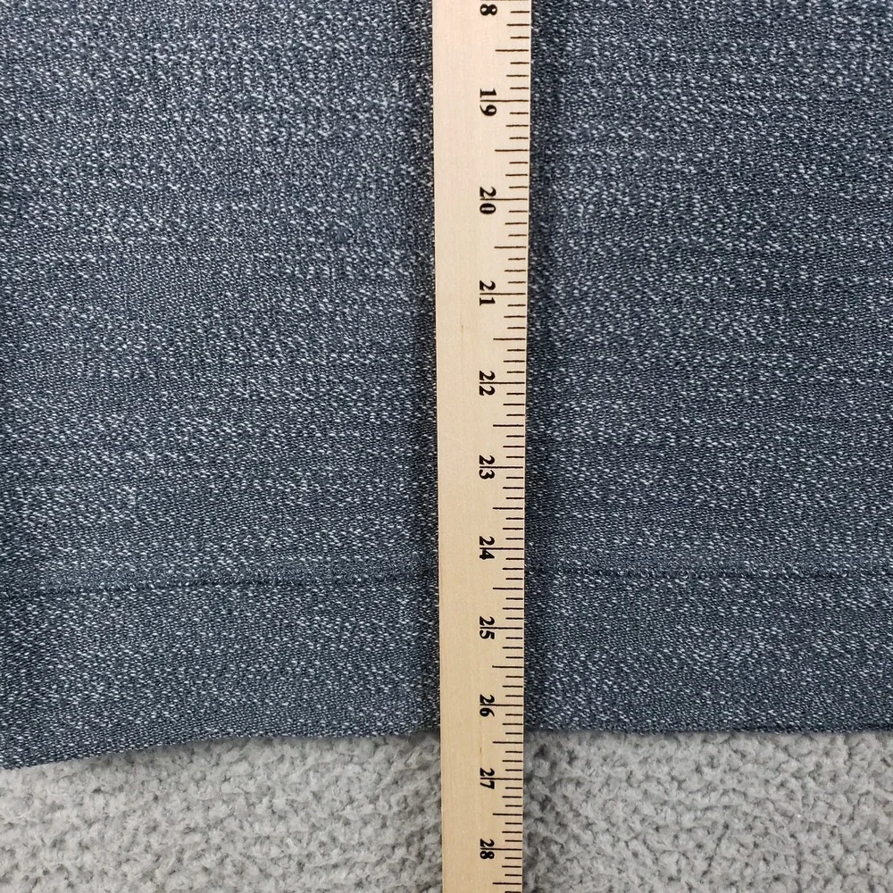 Marine Layer Sweater Mens Large Gray Blue Henley Clayton‎ Textured Mock Neck